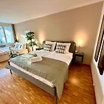 New Studio With Sunny Terrace & Air Condition