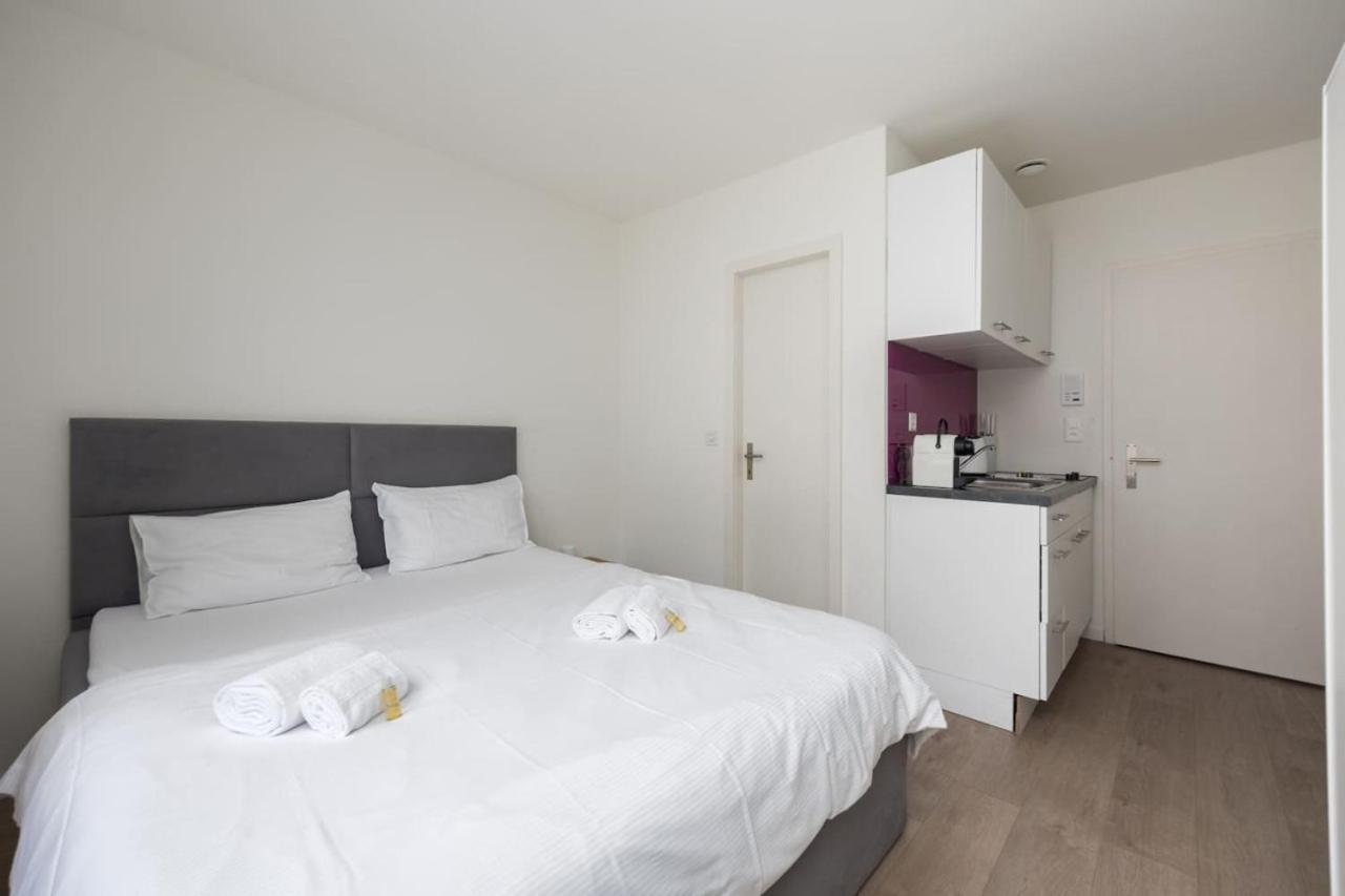 Urban Oasis With Queen Bed And View Be-23 Zurique