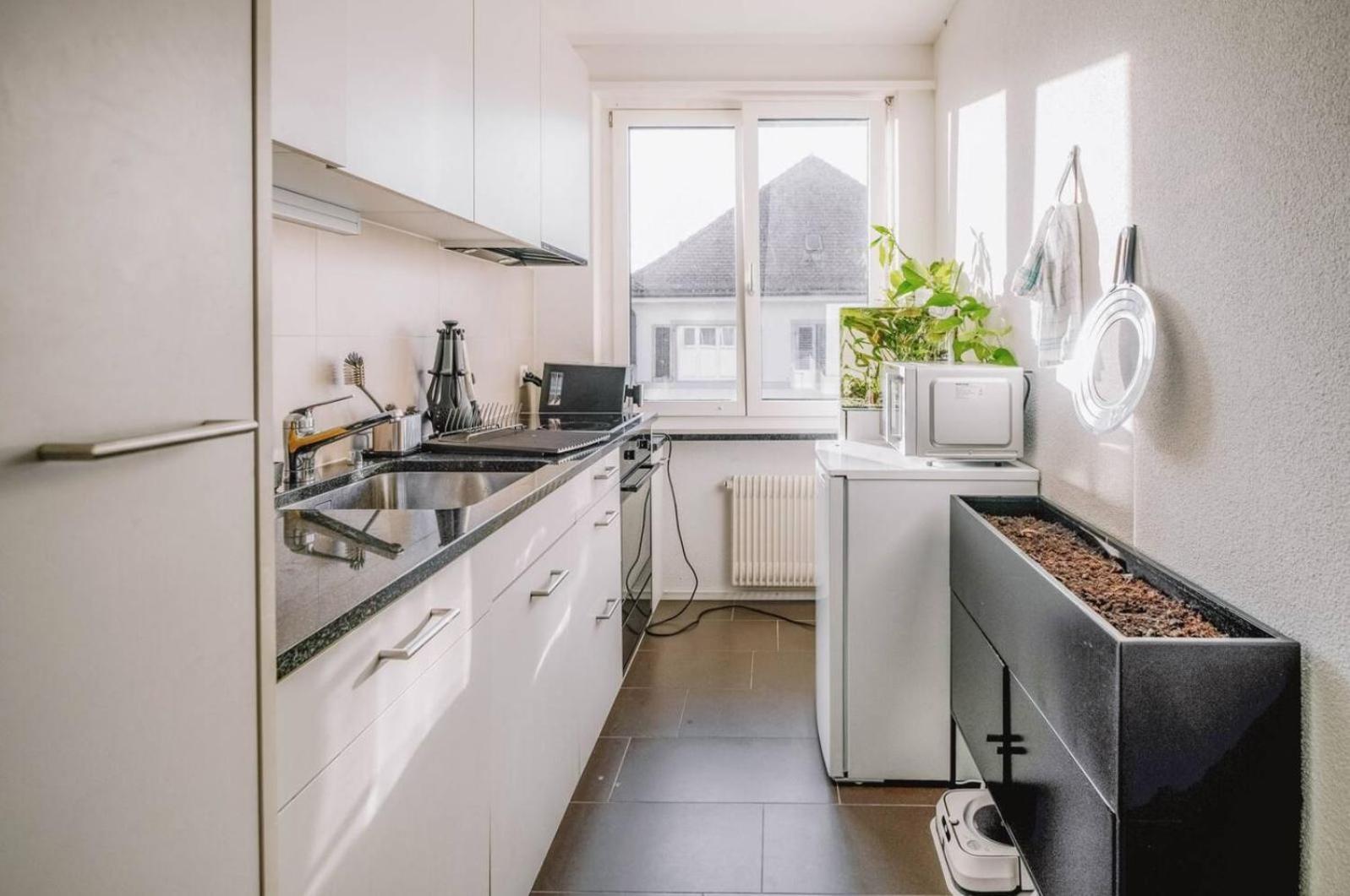 Modern Apartment With Balcony In Zurich Center A Hoh - Self Checkin Apartment Zurich