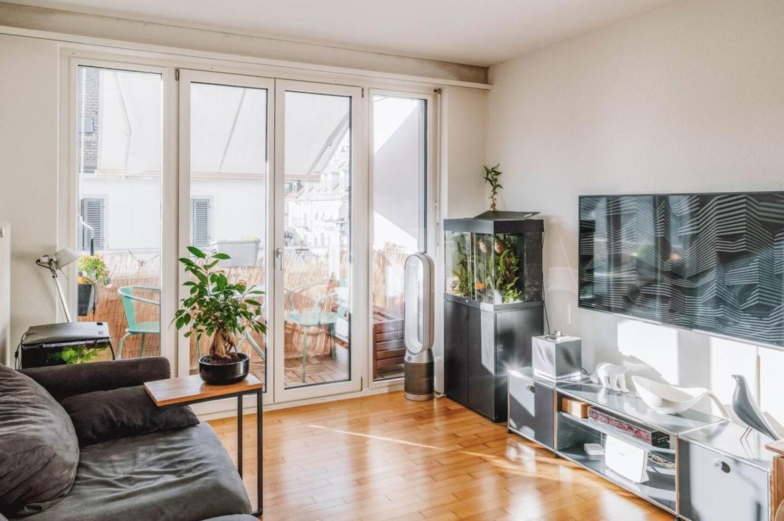 Apartment Modern Apartment With Balcony In Zurich Center A Hoh - Self Checkin