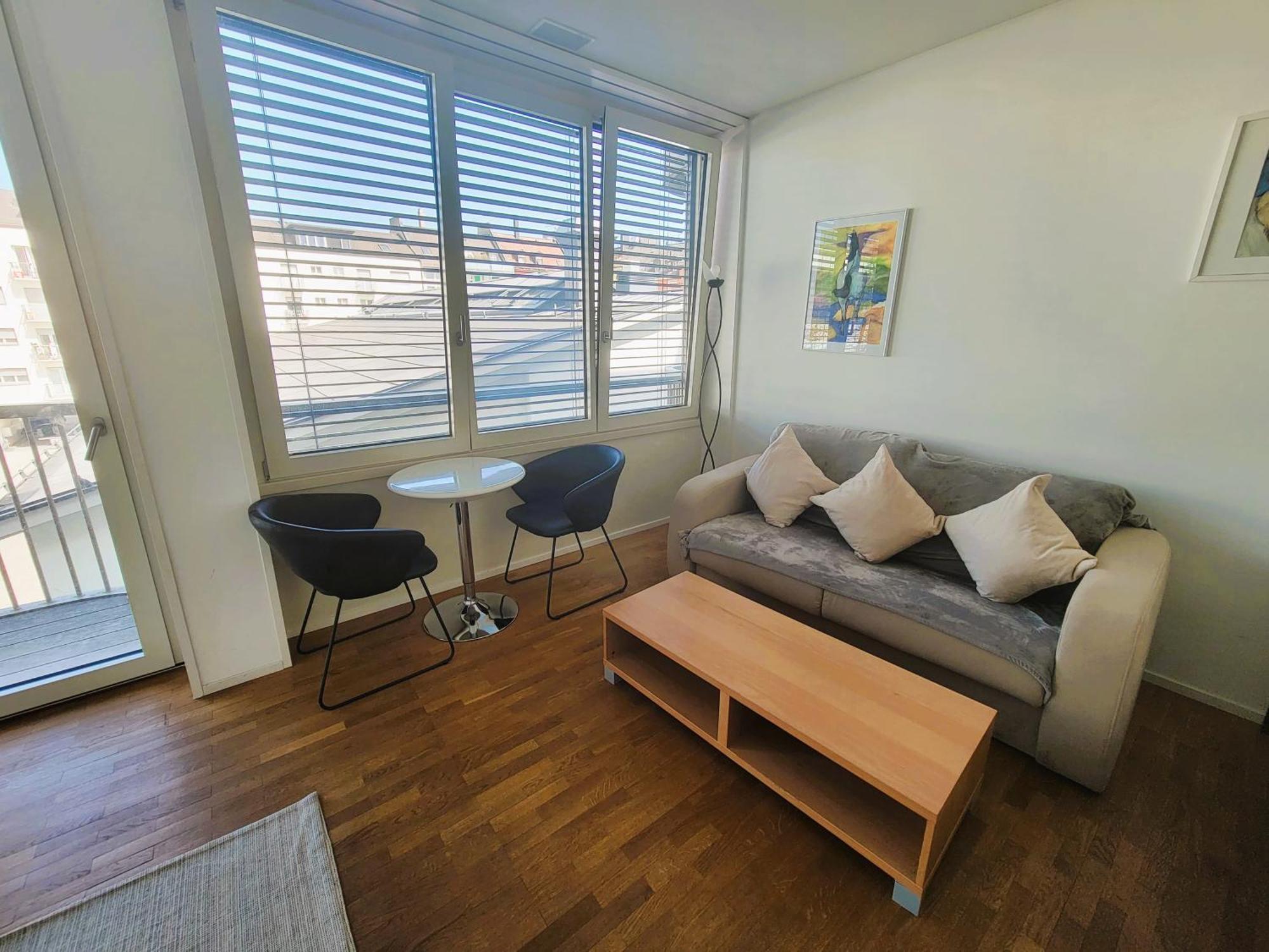 Apartment Modern Apartment With Balcony In Zurich Center A Hoh - Self Checkin Zurich