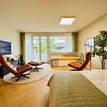 Modern City Studio With Air Condition & Balcony