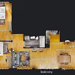 Amazing/Sunny 2 Bedroom Flat In The City Center