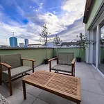 Skyline Rooftop Suite With 2 Balconies -401-