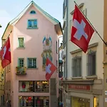 Pedestrian Area Close To Bahnhofstrasse