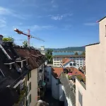 Rustic Lakeside Gem With Rooftop Looking To Zurich See