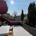 Boho Chic Apt With 125Sqm, 2 Bedroom 2 Baths With 36Sqm Dual Terraces With Parking And 10 Min To Lake Zurich