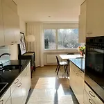 Boho Chic Apt With 125Sqm, 2 Bedroom 2 Baths With 36Sqm Dual Terraces With Parking And 10 Min To Lake Zurich