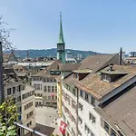 Old Town Zurich Penthouse Rooftop Terrace Ac