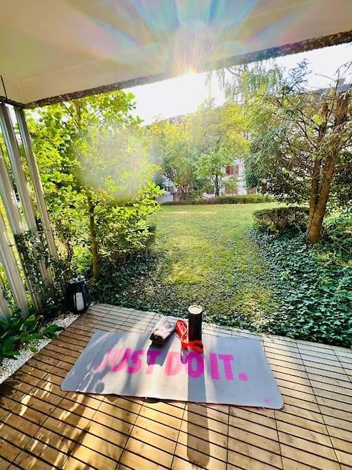 Apartment Alpine With Ac, Garden Terrace And Much Privacy *