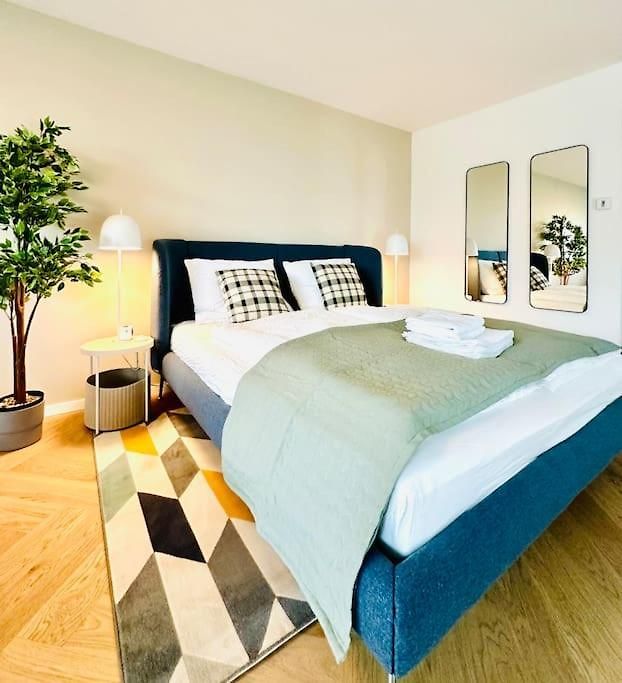 Modern With Air Condition & Balcony Apartment *