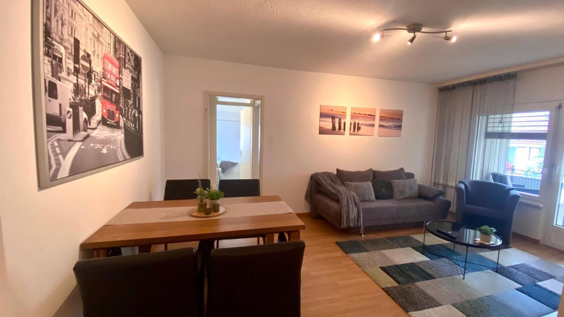 Apartment Modern Eingerichtete Stadtwohnung In Wollishofen *