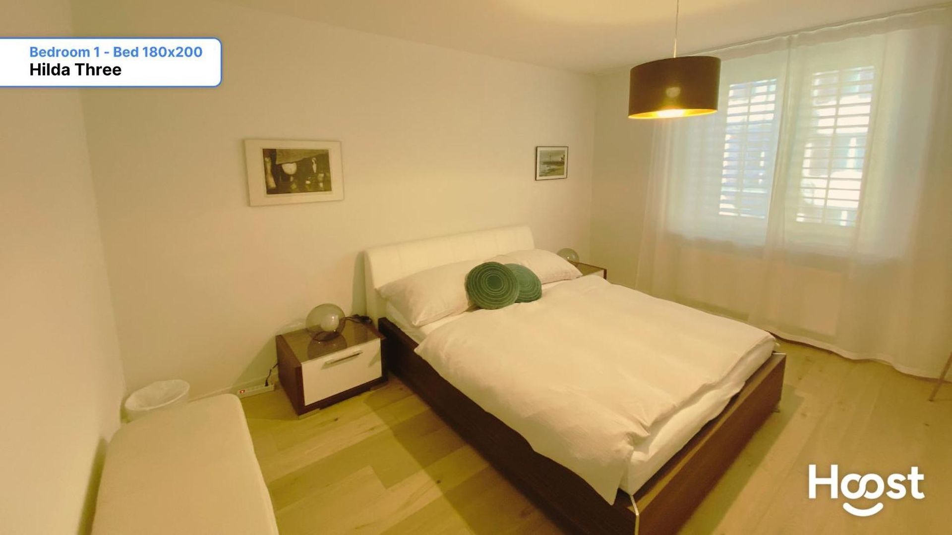 H3 With 3,5 Rooms, 2 Bedroom Livingroom And Big Kitchen, Modern And