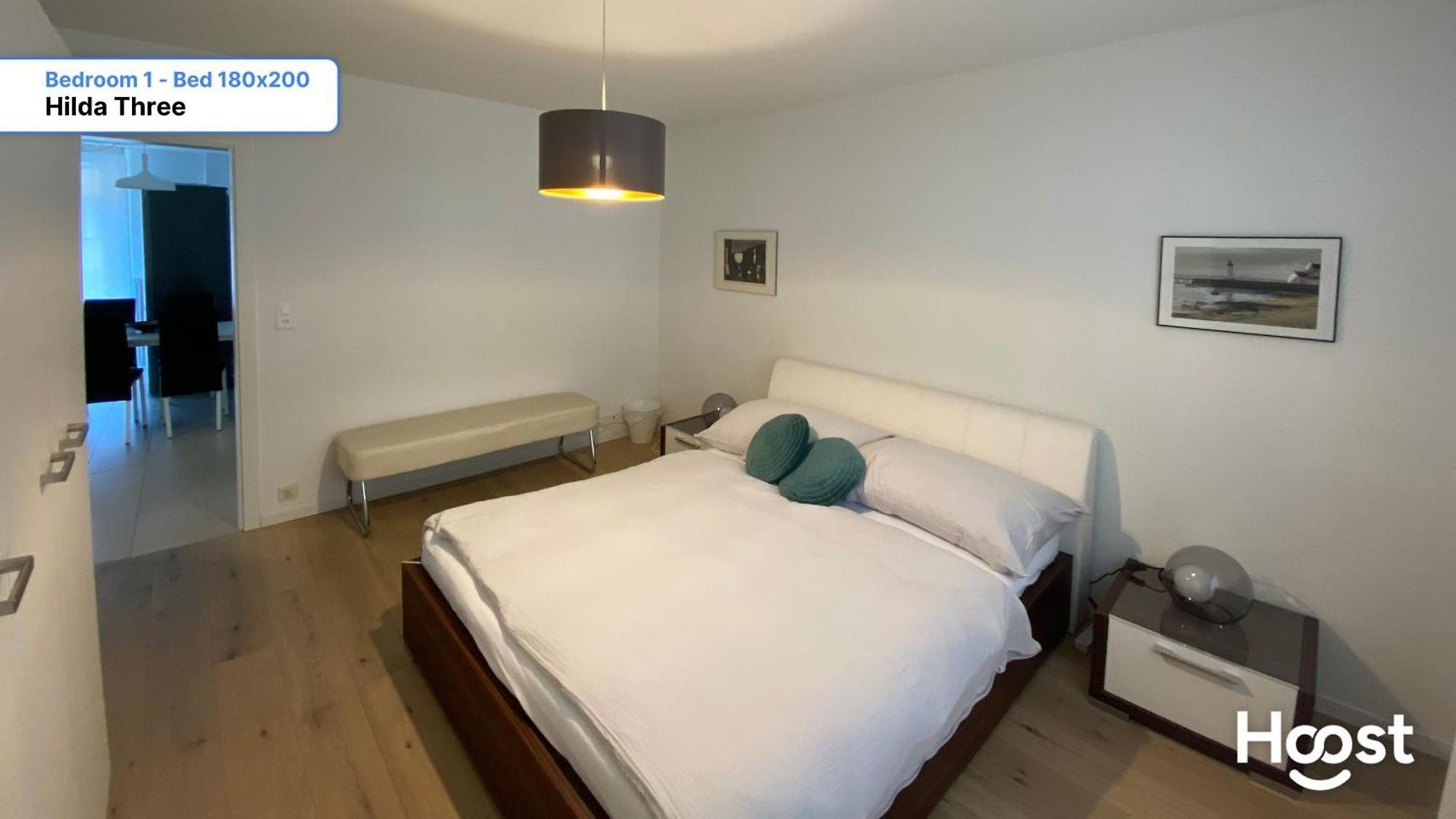 H3 With 3,5 Rooms, 2 Bedroom Livingroom And Big Kitchen, Modern And Apartment