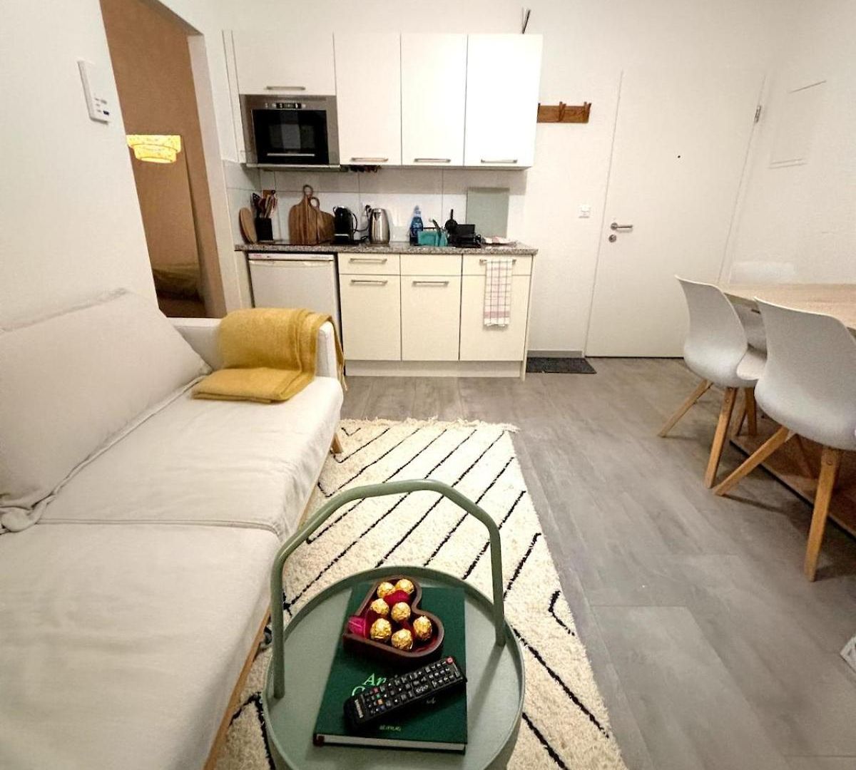 In Center Of Apartment