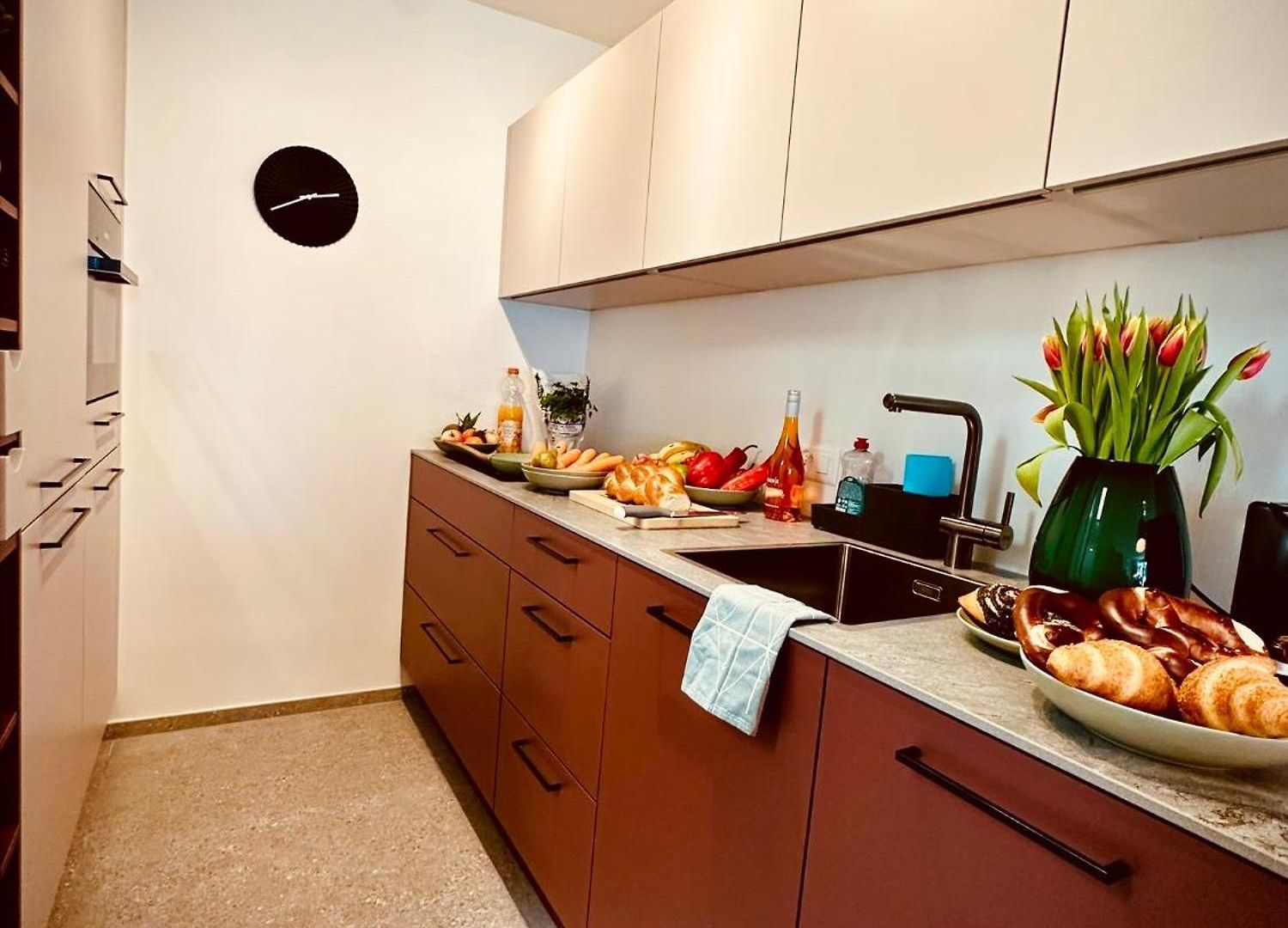 Apartment New With Sunny Terrace & Air Condition