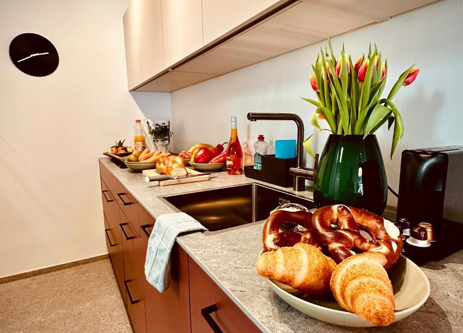 Apartment New With Sunny Terrace & Air Condition *