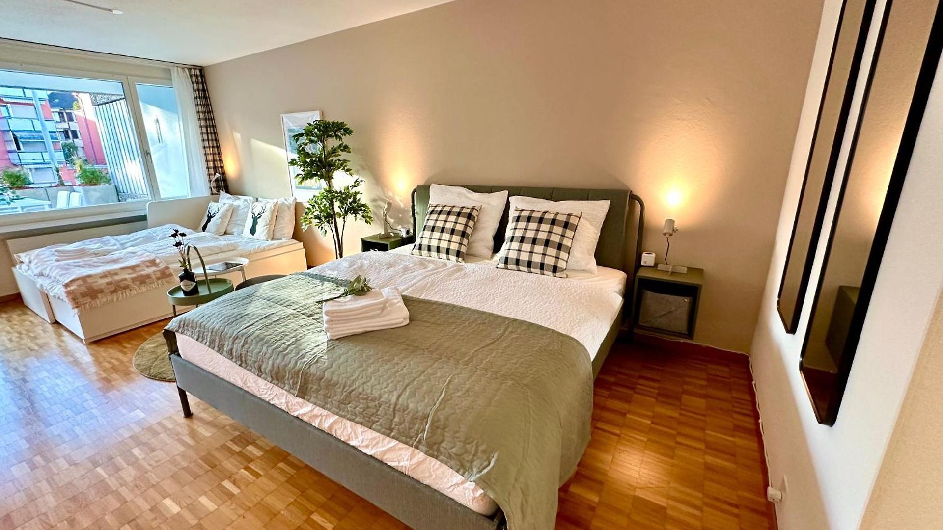 Apartment New With Sunny Terrace & Air Condition *