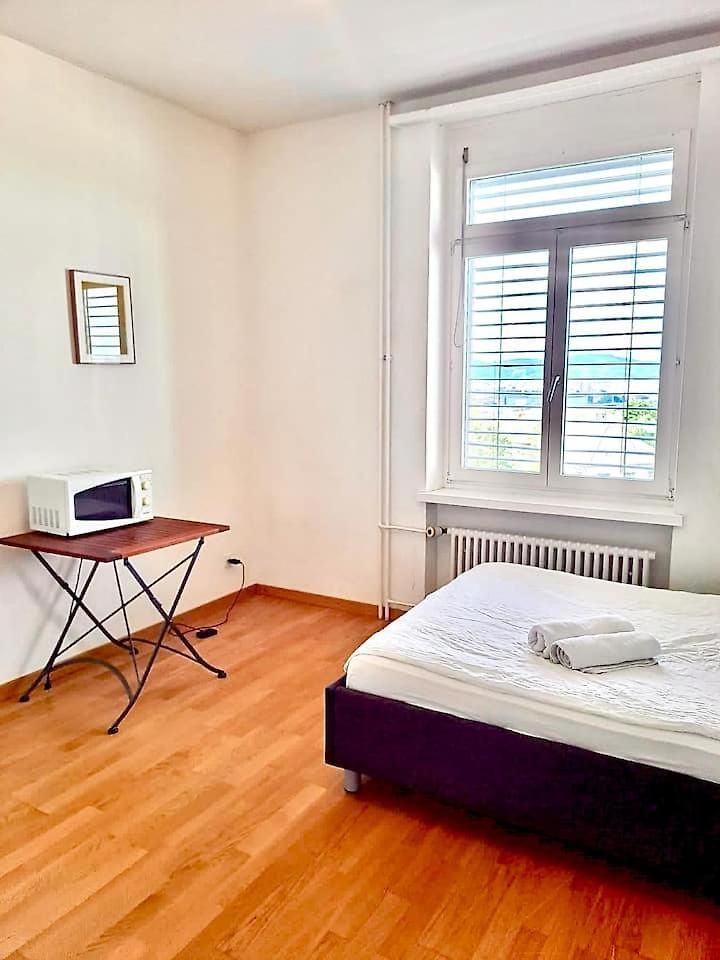 Apartment Center With Balcony & Garden View Rigi - Self Checkin *