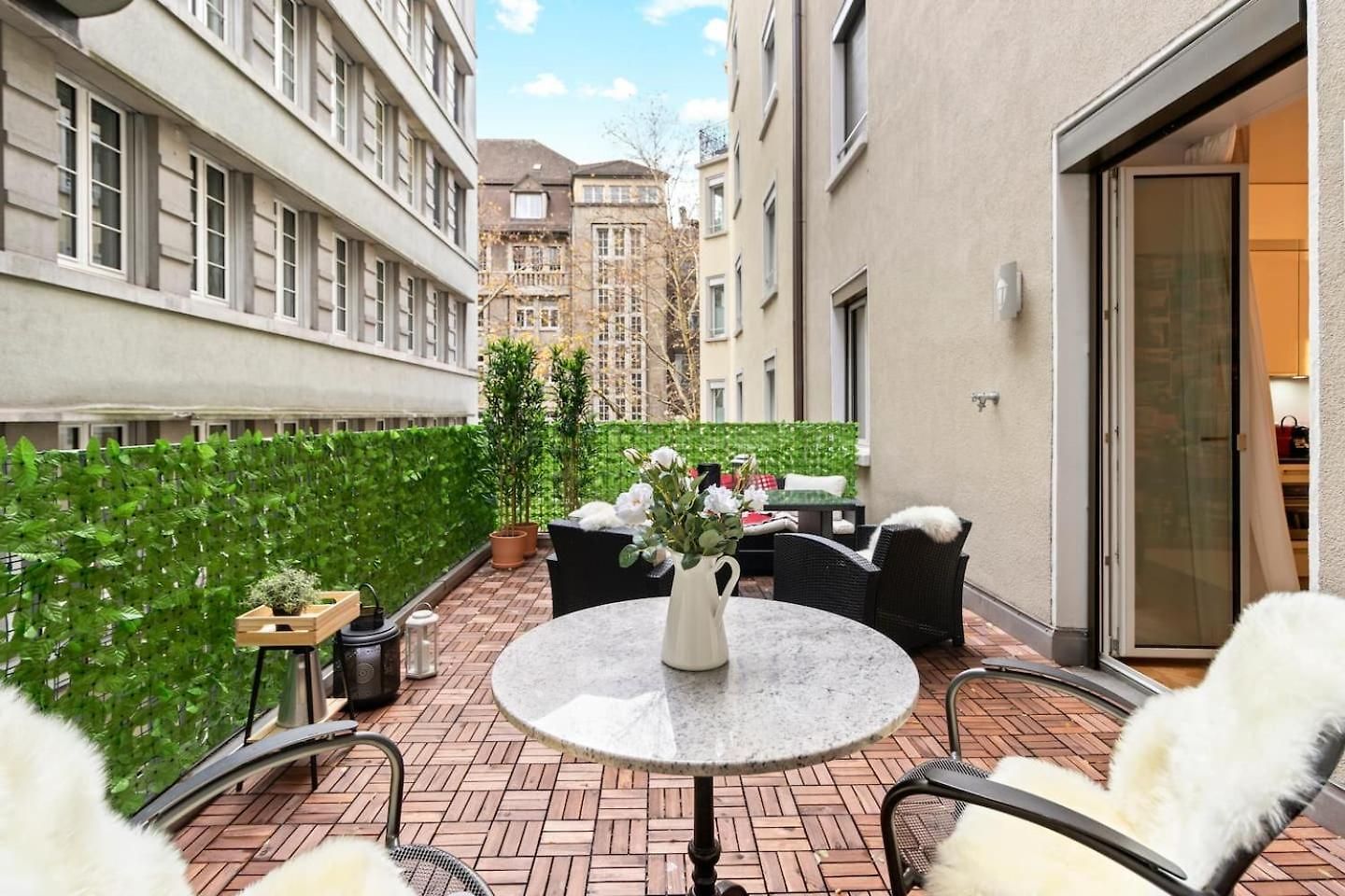 Ac Private Terrace Freeparking Apartment Zürich