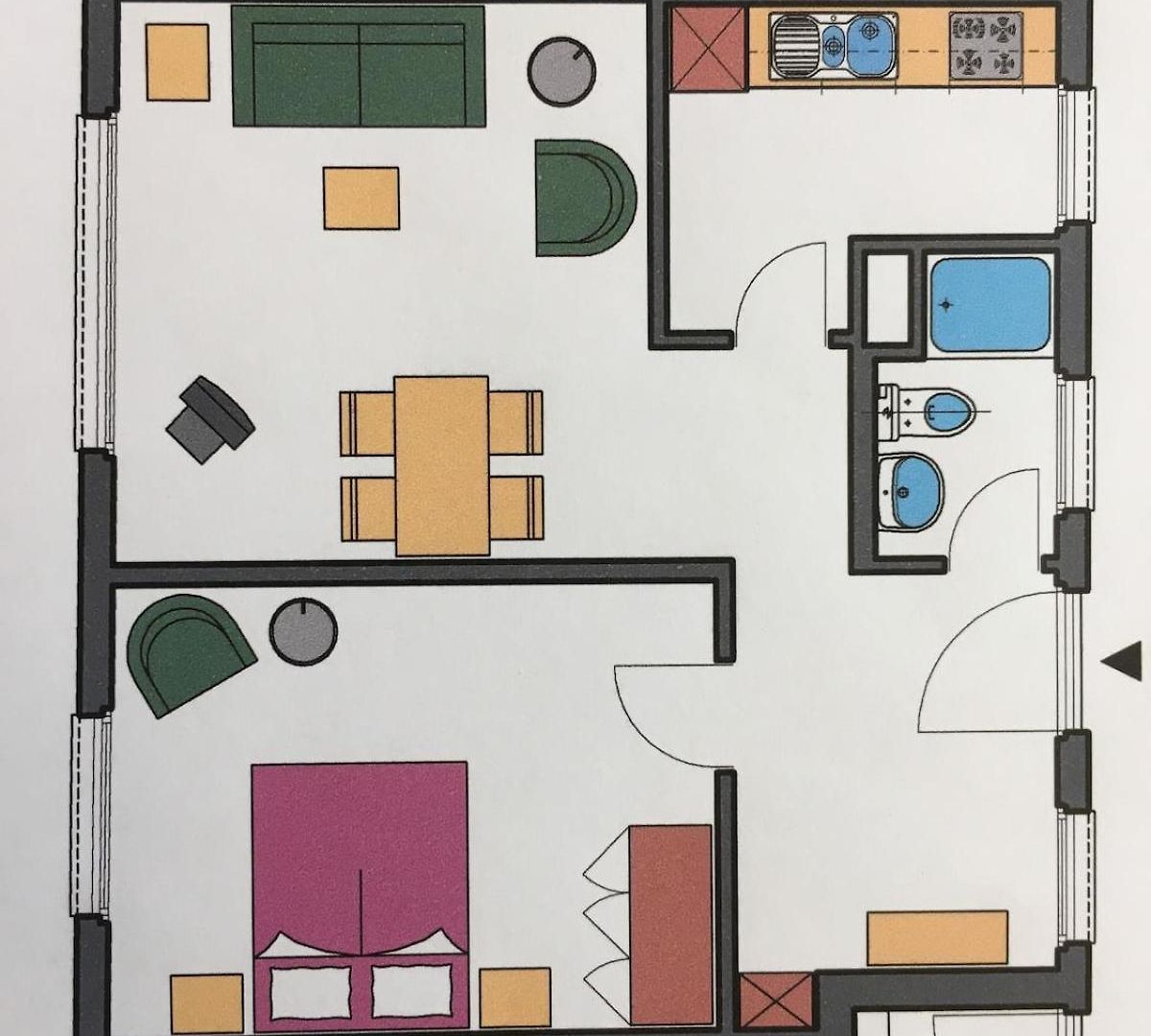 Lovely 1br Flat In The Center Near - Mainau 2 Apartment