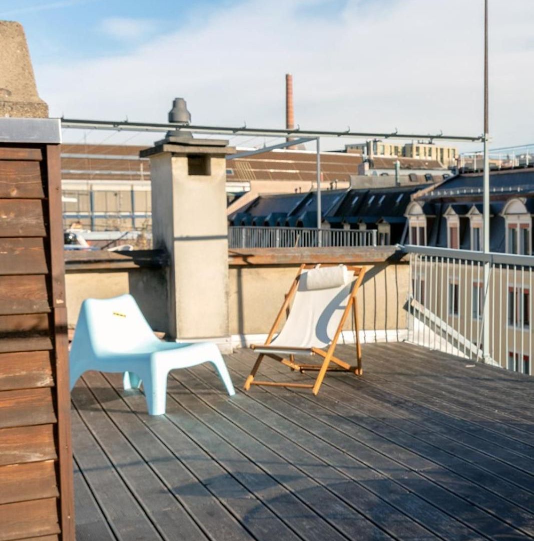 Apartment Cozy With Roof Terrace For 3 Zurich
