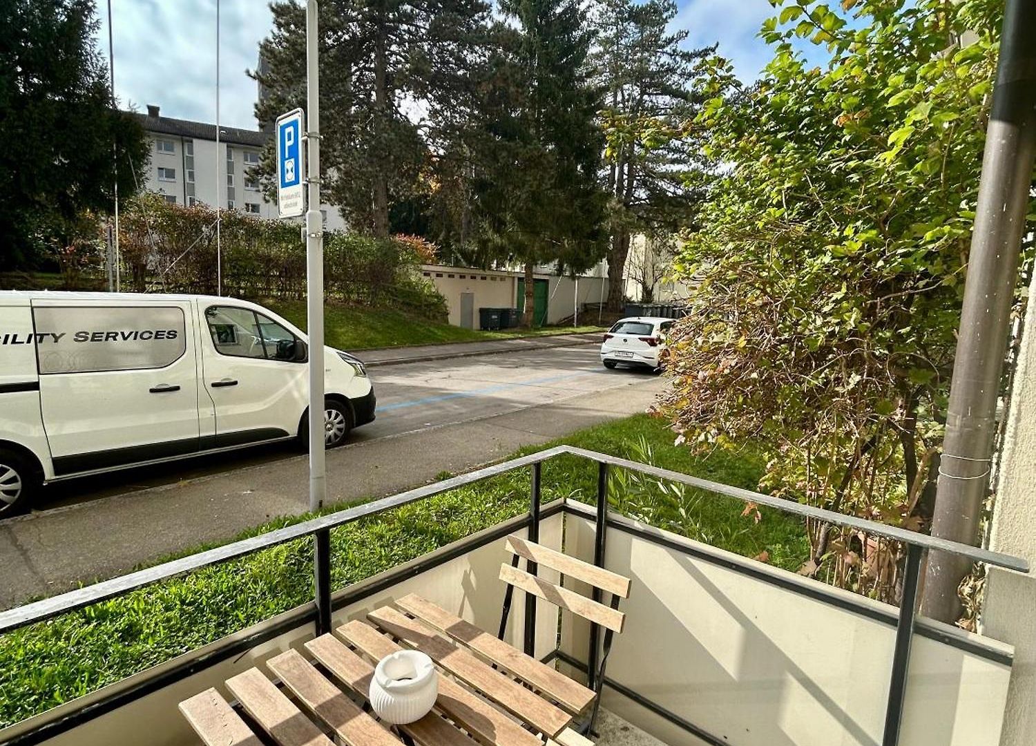 Basic Flat With Balcony In Apartment *