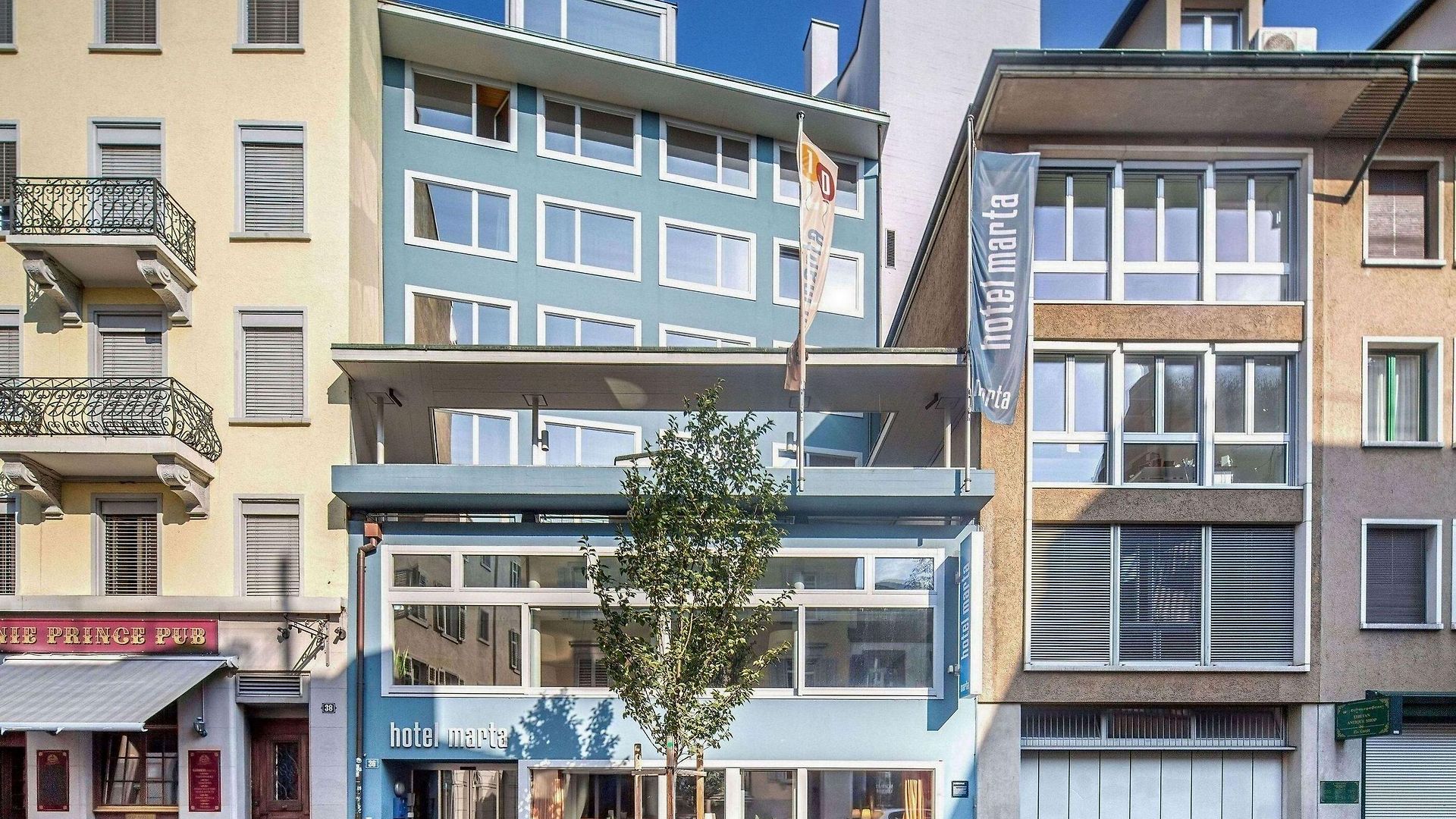Hotel Marta - 1950's Architecture In Zurich's Vibrant Old Town, Near Main Station Zurich