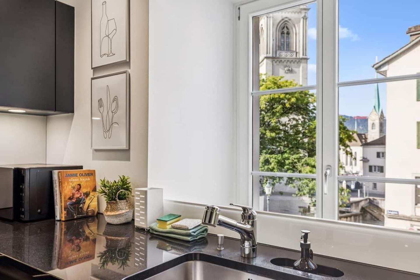 Apartment Old Town Gem By Grossmuenster Ac Free Parking *