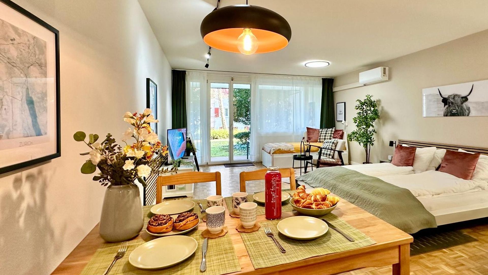 Apartment Alpine With Ac, Garden Terrace And Much Privacy *
