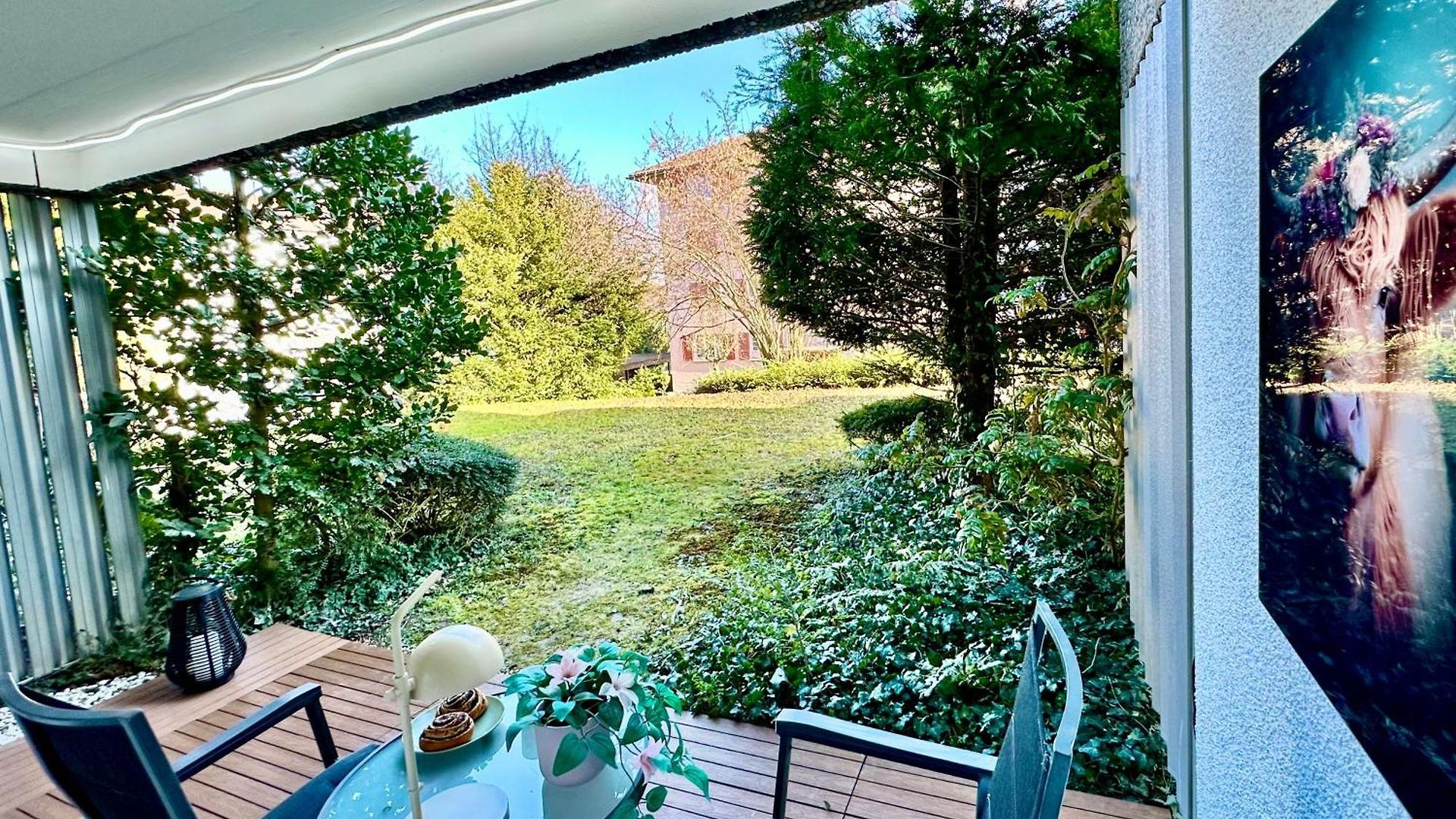 Apartment Alpine With Ac, Garden Terrace And Much Privacy *