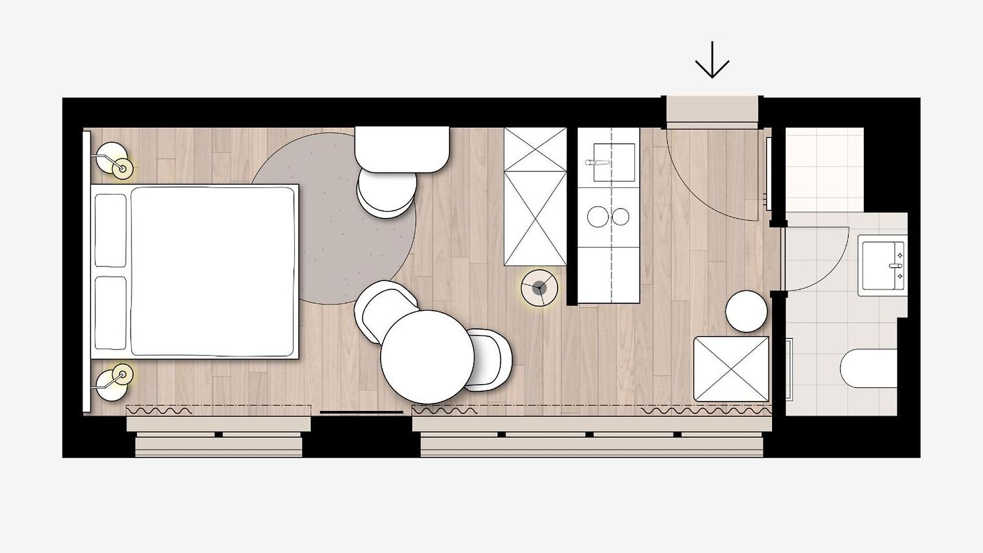 Aparthotel - Franklinstrasse 4*