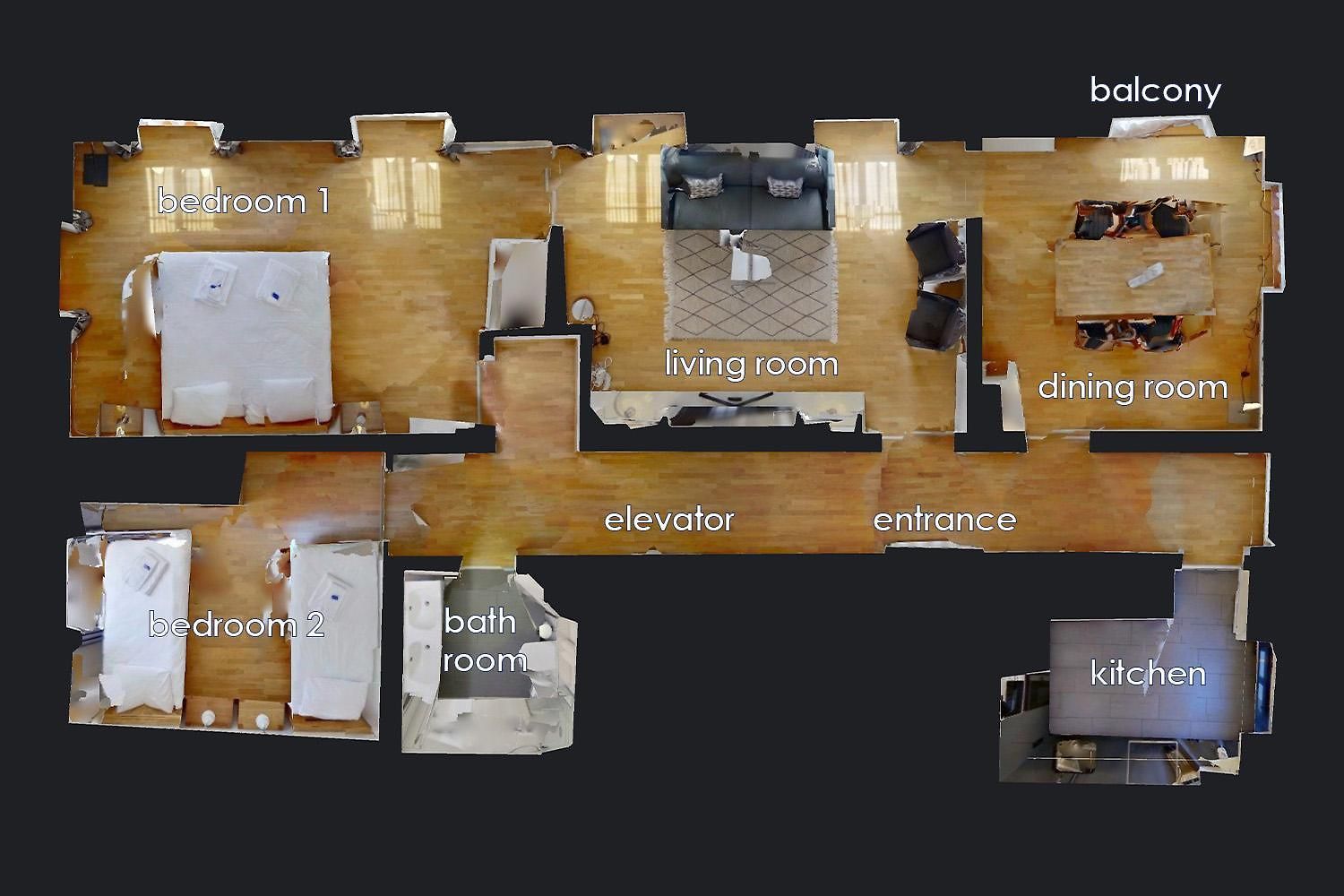 Apartment Awesome 2br Flat Near And Center - Sf16 *
