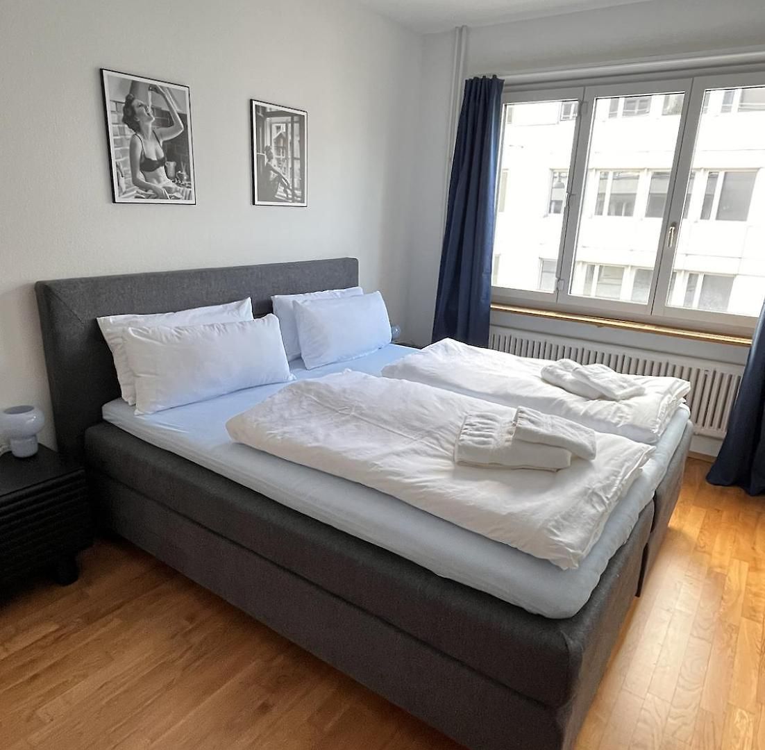 Apartment Spacious Enge Gem - Sihlcity, Balcony, Private Laundry *