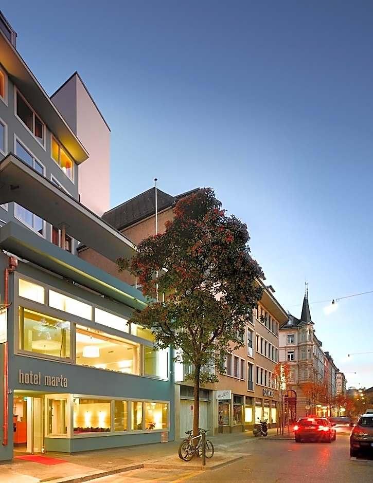 Hotel Marta - 1950's Architecture In Zurich's Vibrant Old Town, Near Main Station