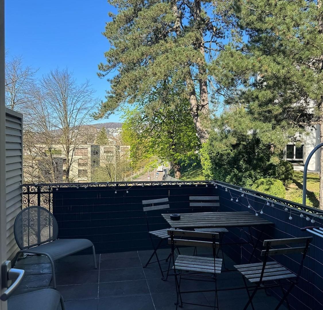 Trendig Moeblierte Wohnung, Mit Eigener Terrasse! Lage! Zurich
