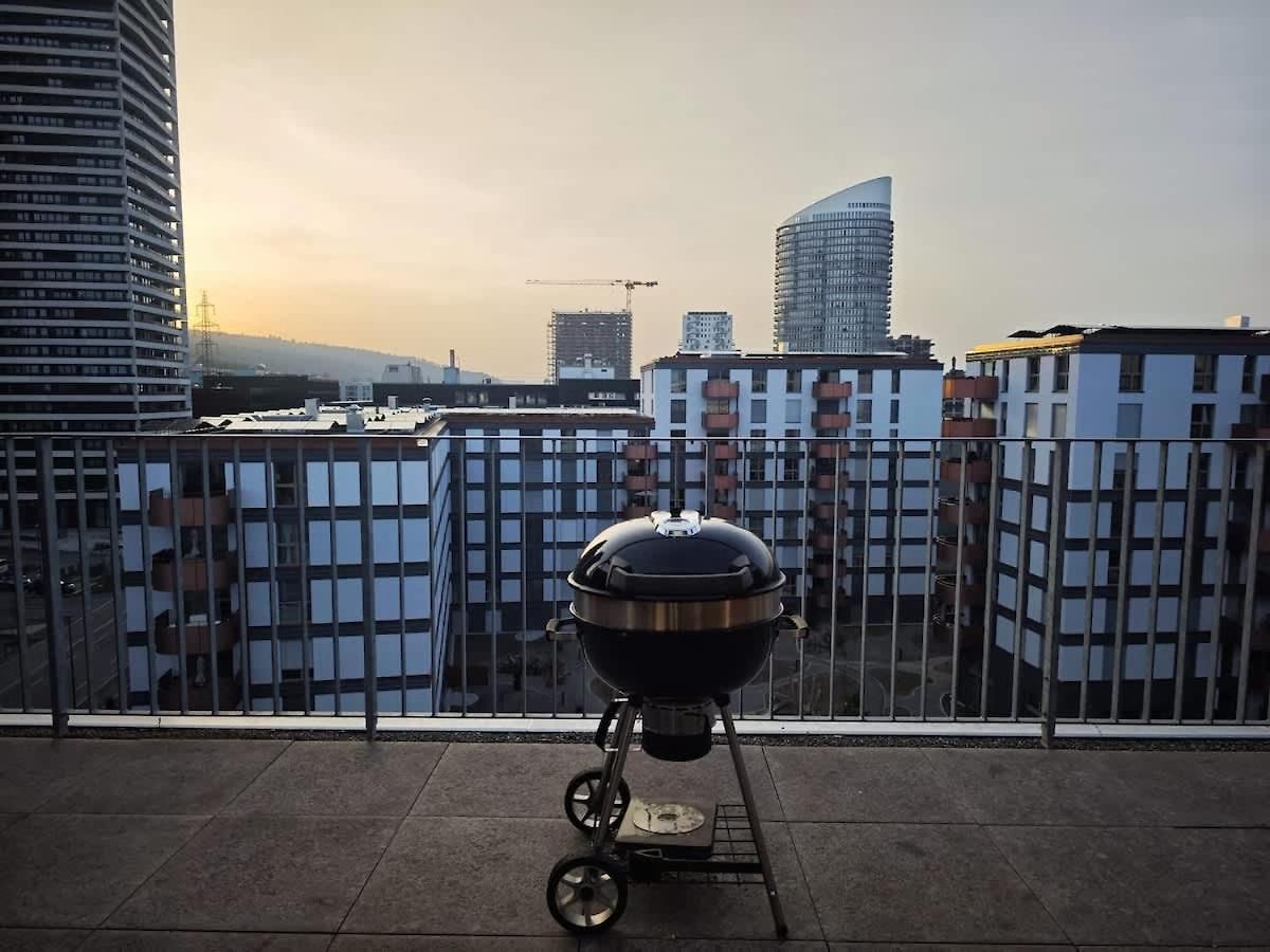 Modern With Balcony View & Workspace Zurich