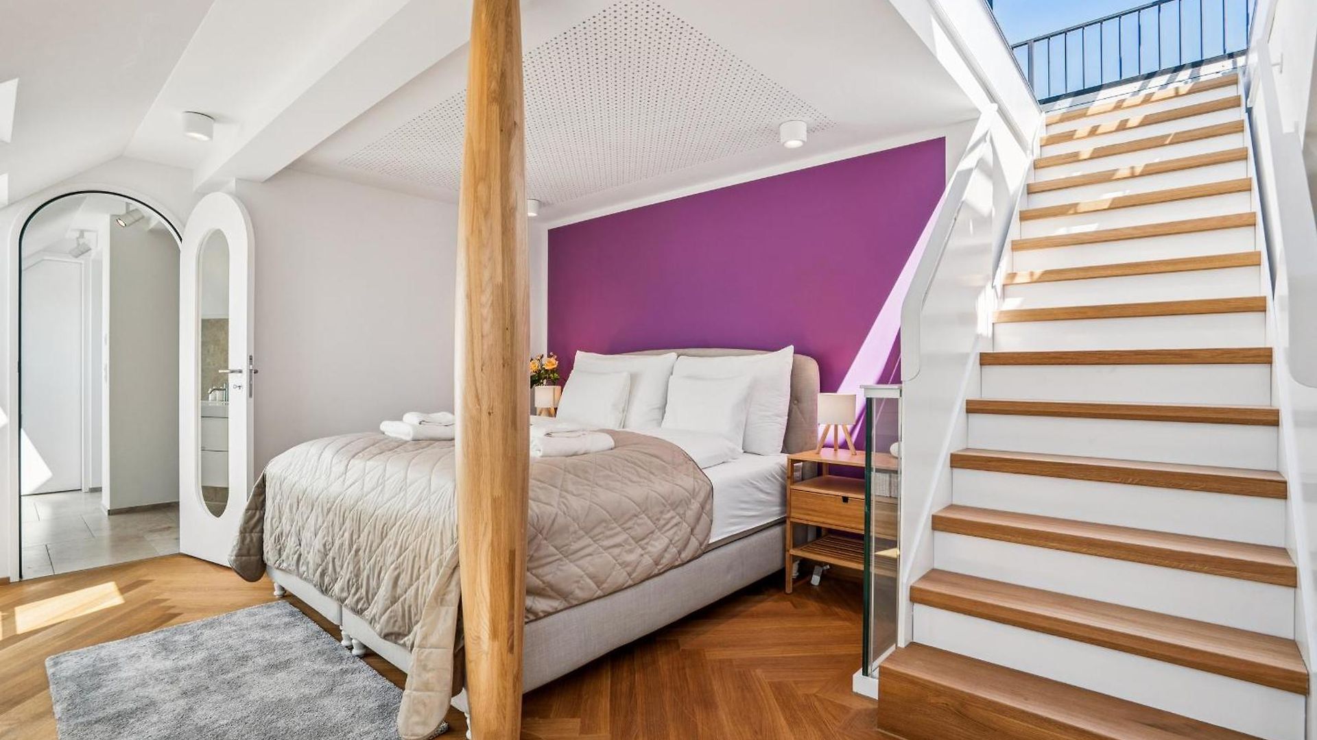 Old Town Rose Diamond Penthouse Rooftop Terrace Apartment Zurich
