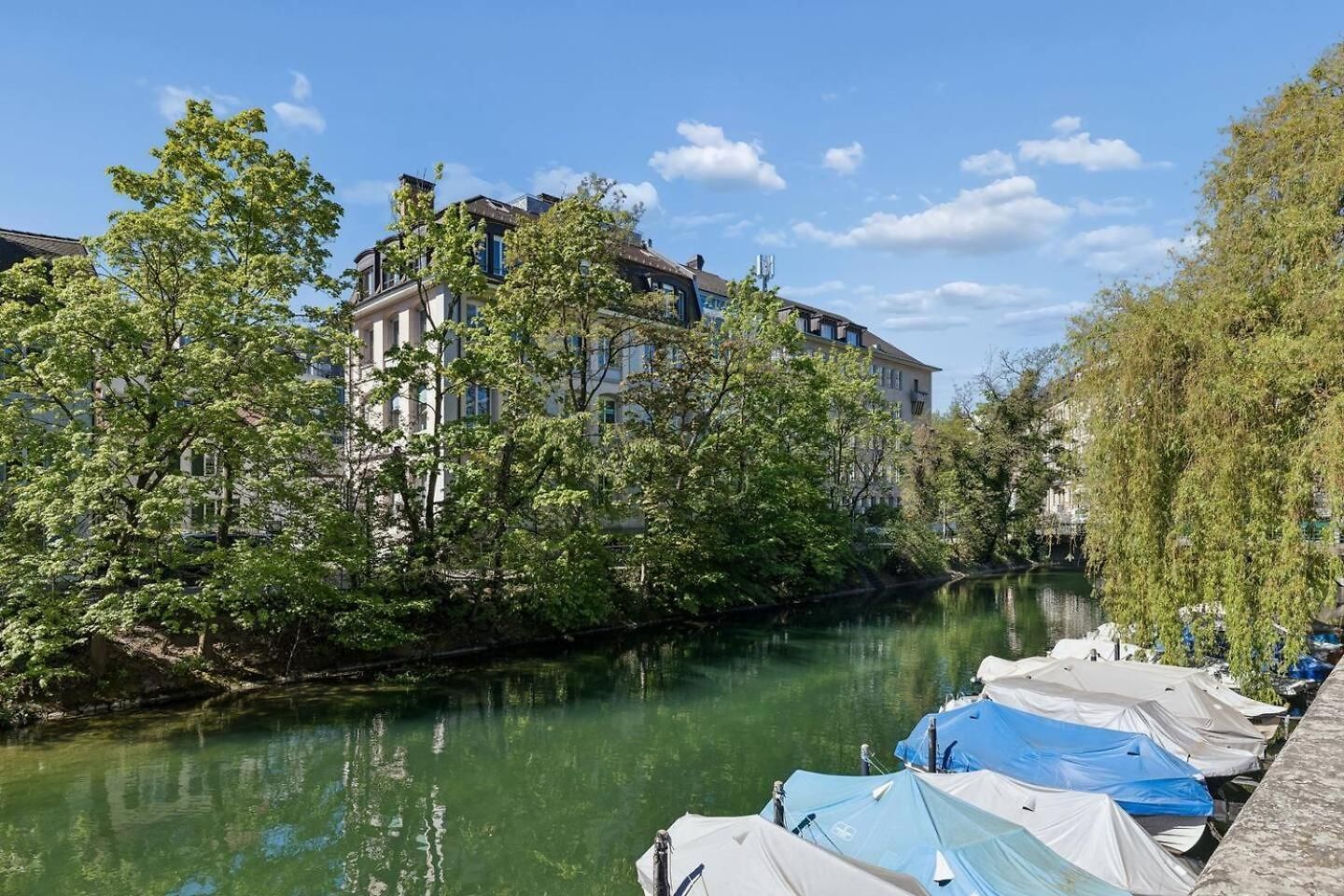 Apartment Waterfront Penthouse Ac Rooftop Free Parking Zurich