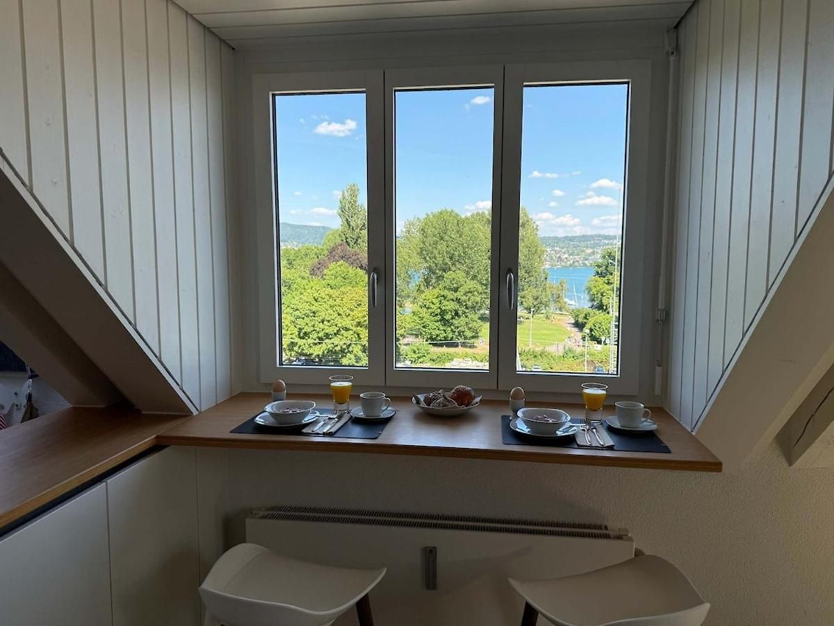 Attic With Parking And View * Zurich