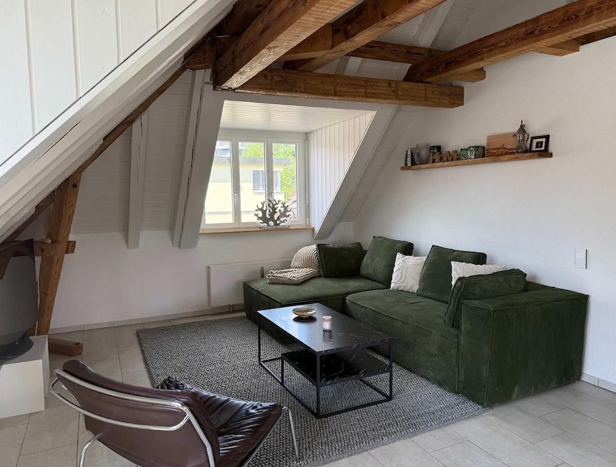 Attic With Parking And View