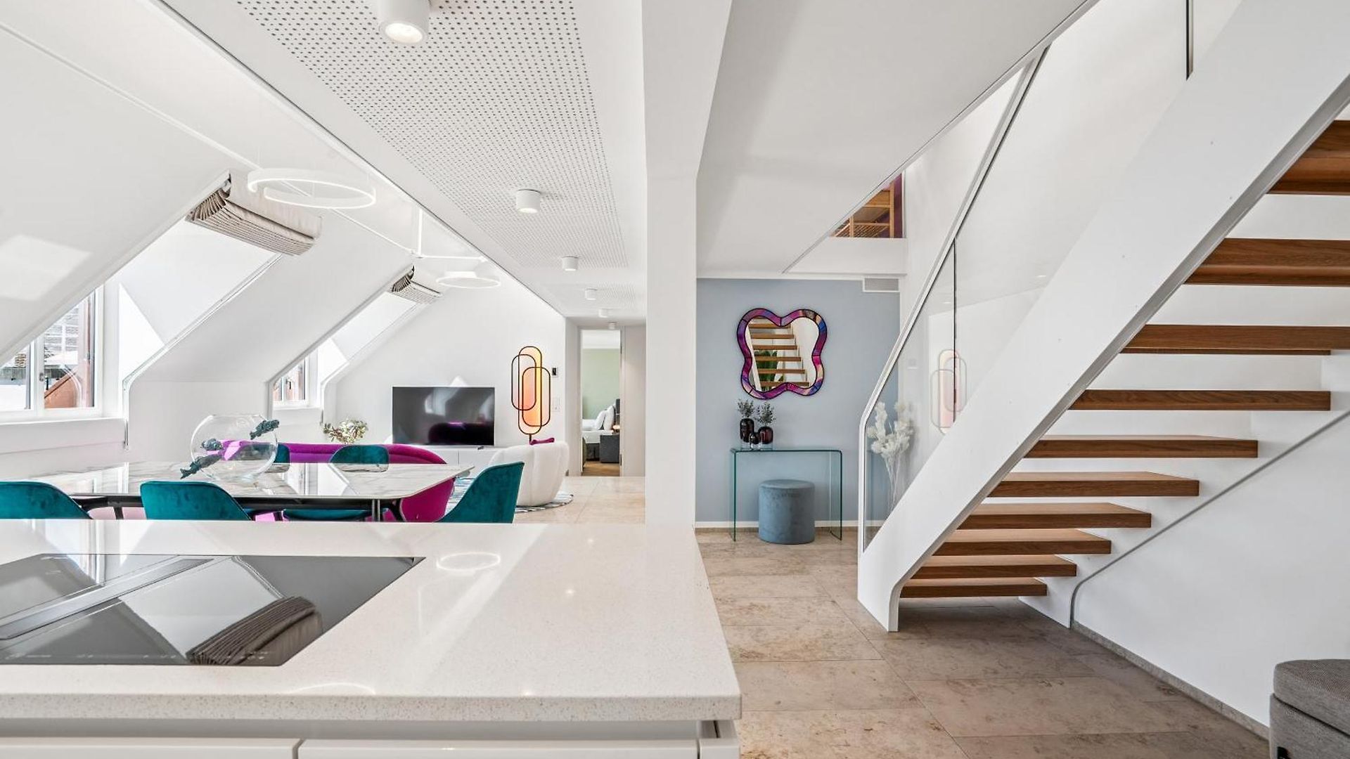 Old Town Rose Diamond Penthouse Rooftop Terrace Apartment *