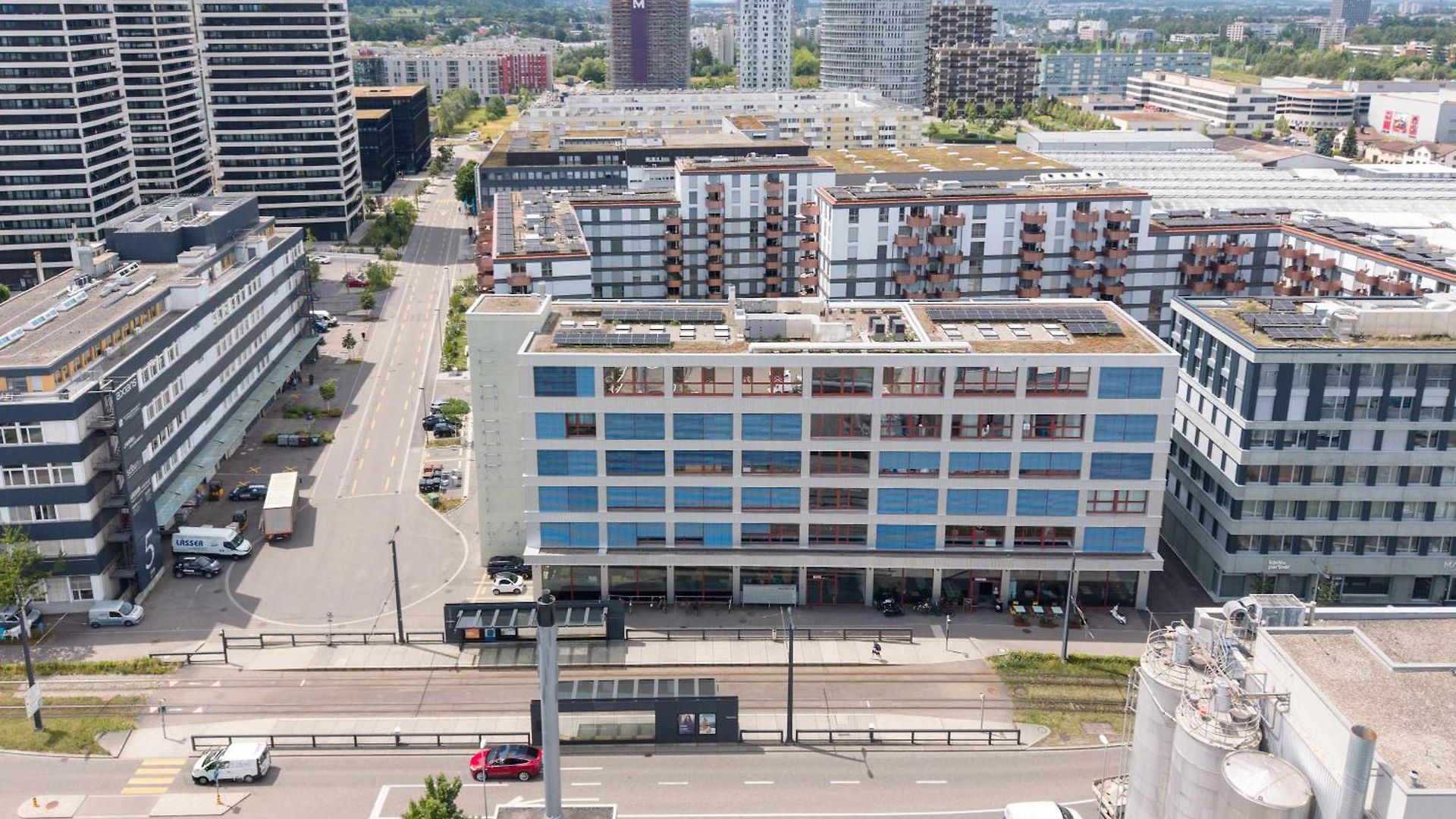 Modern With Balcony View & Workspace