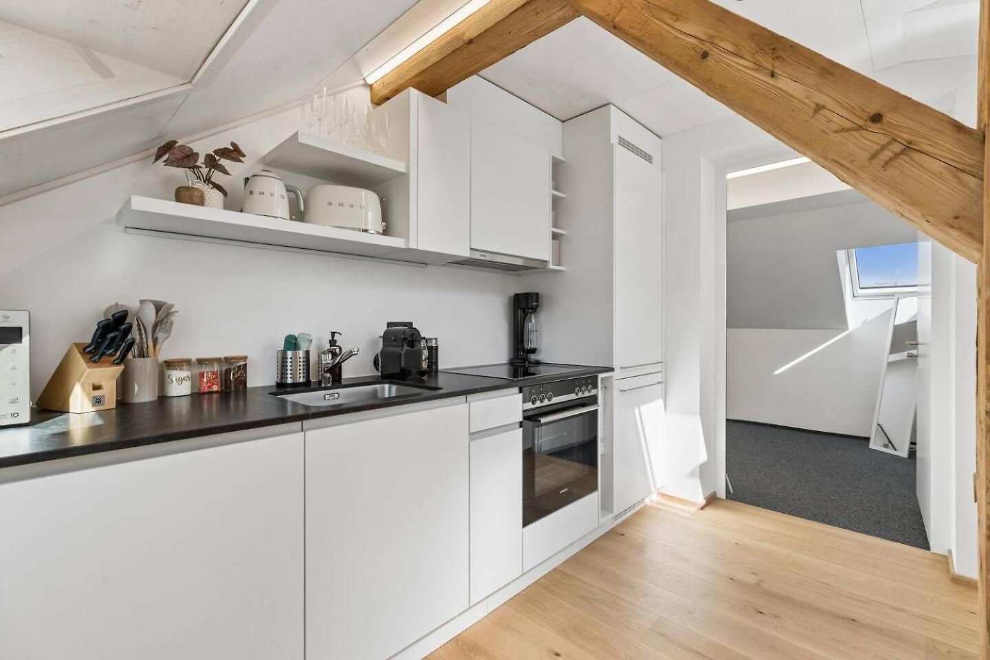 Waterfront Penthouse Ac Rooftop Free Parking Apartment Zurich