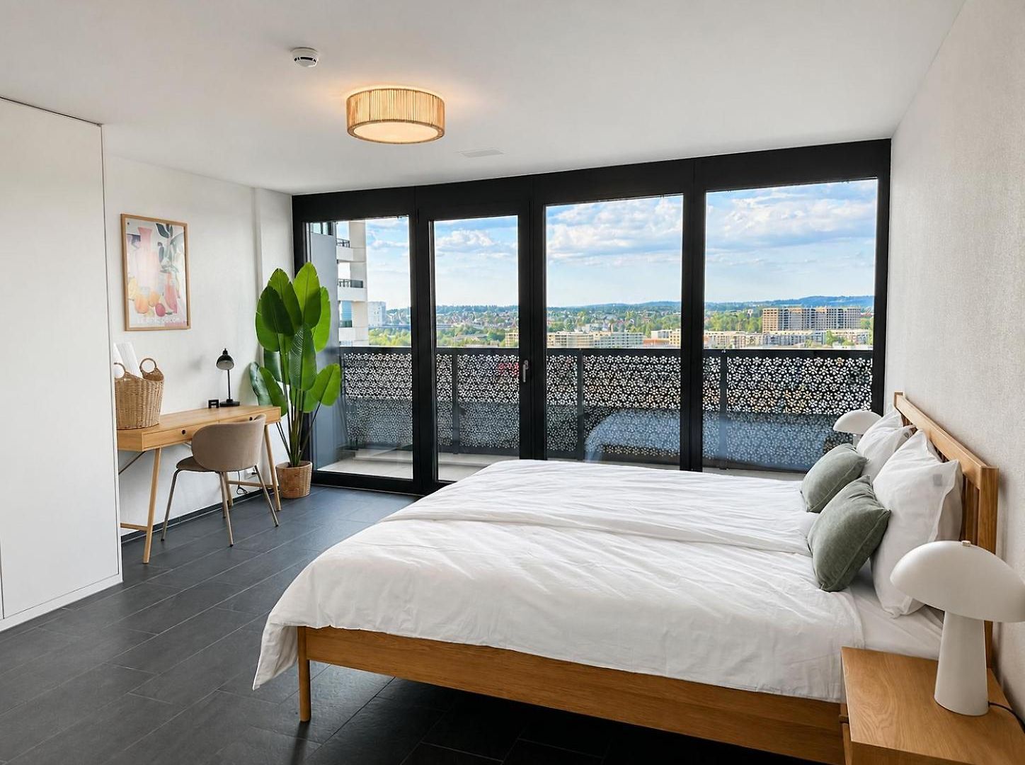 Apartment Skyline Mit Eckterrasse *