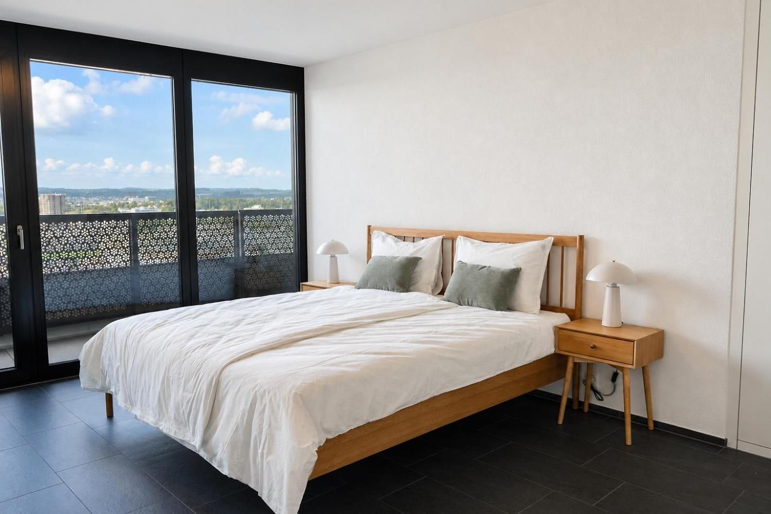 Apartment Skyline Mit Eckterrasse *