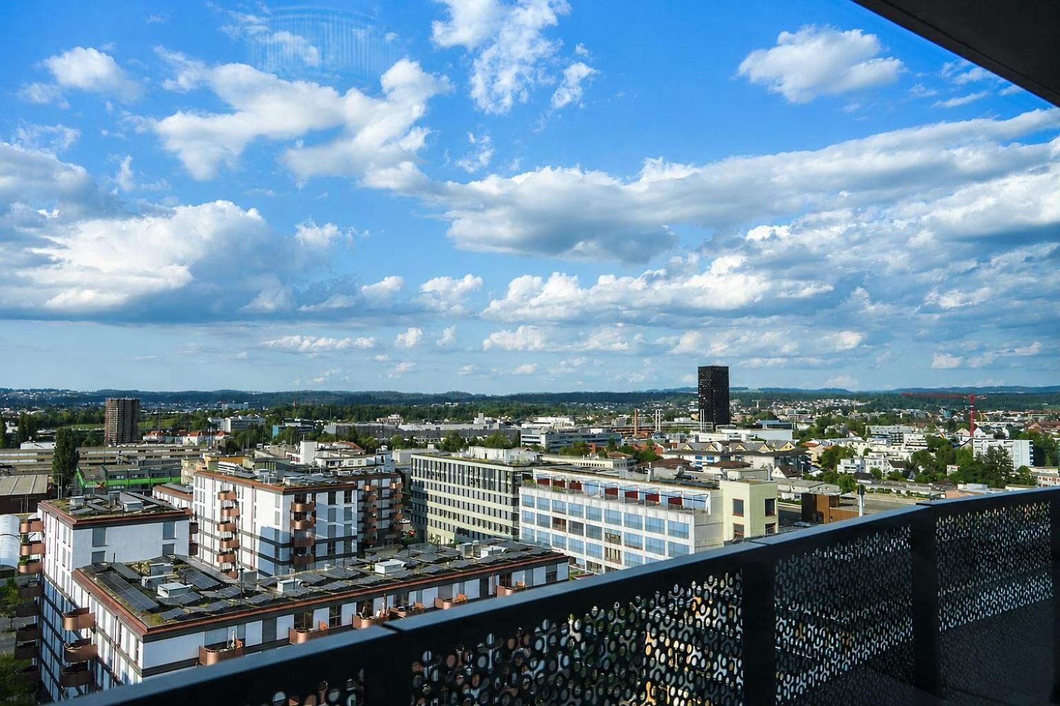 Skyline Mit Eckterrasse Apartment Zurich