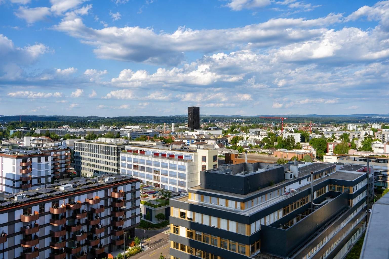 Skyline Mit Eckterrasse Zurich