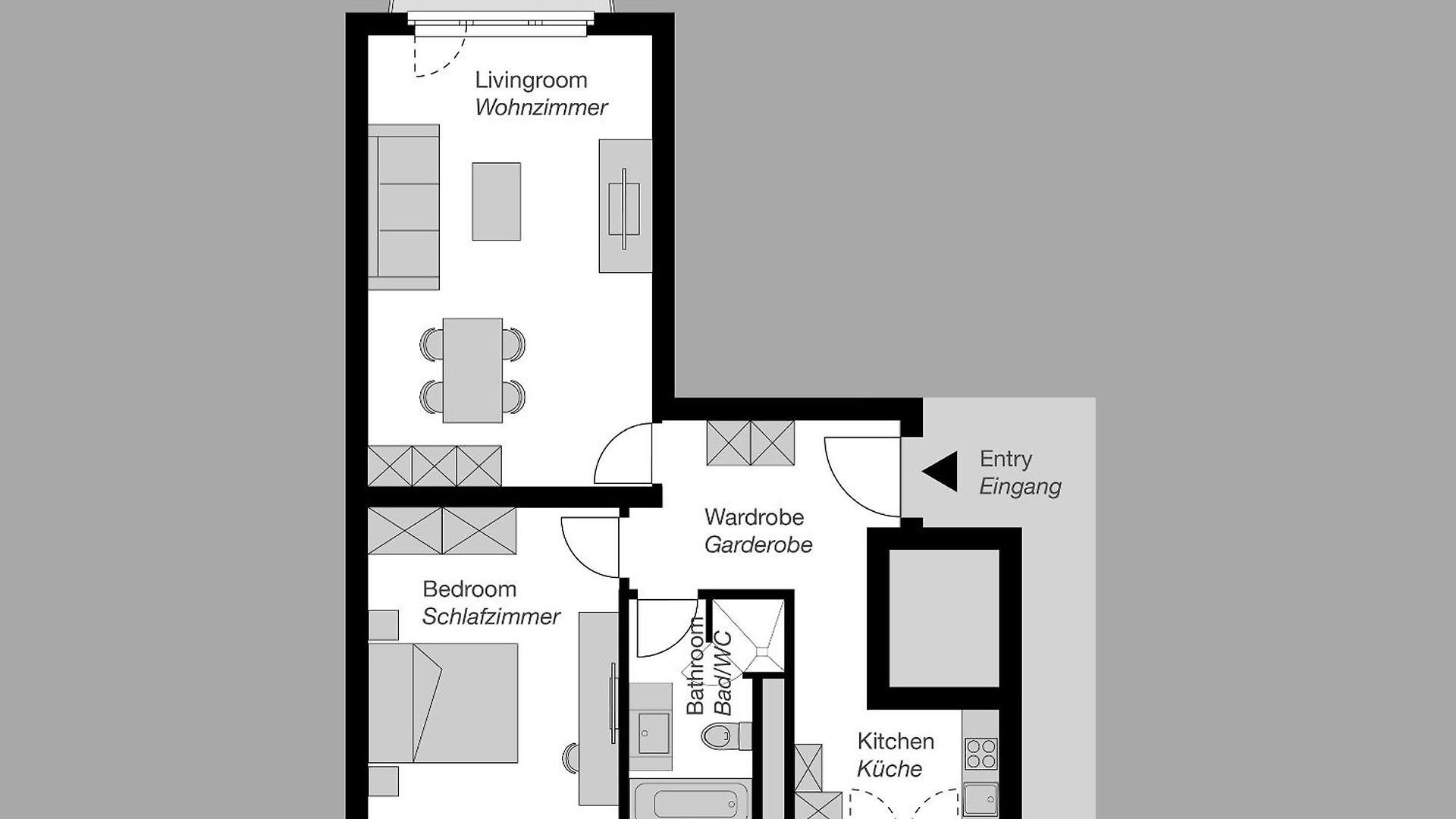 Aparthotel - Lindenstrasse 4*