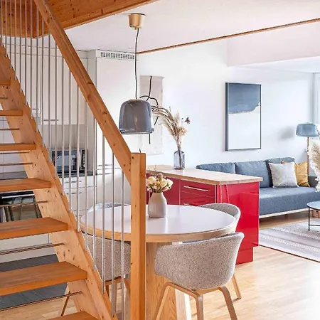 Modern 3bdr Duplex With Skyroof In Trendy West Apartment Zurich
